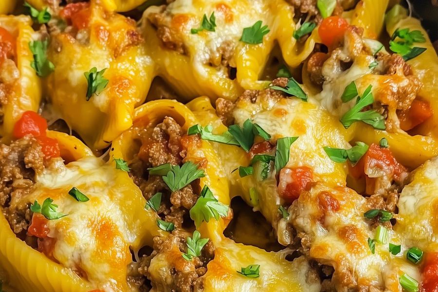 Taco Stuffed Shells 1