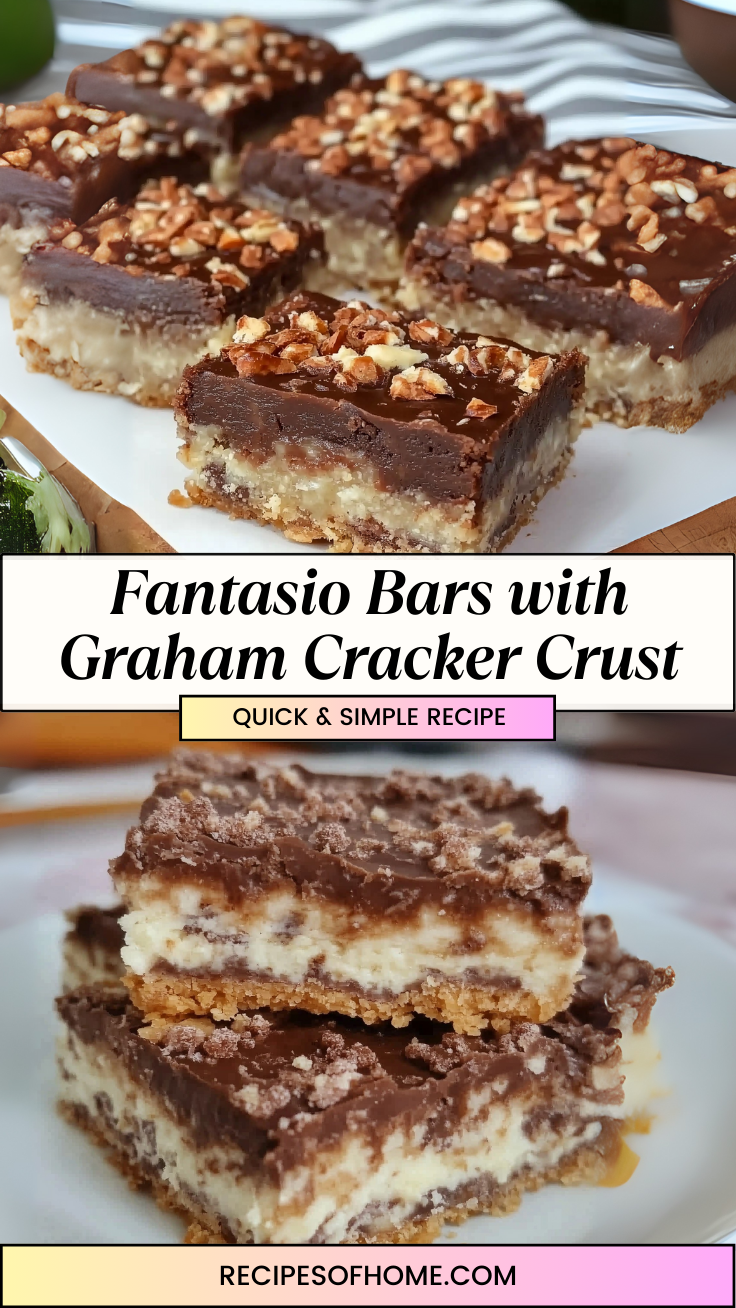 Fantasio Bars with Graham Cracker Crust 3