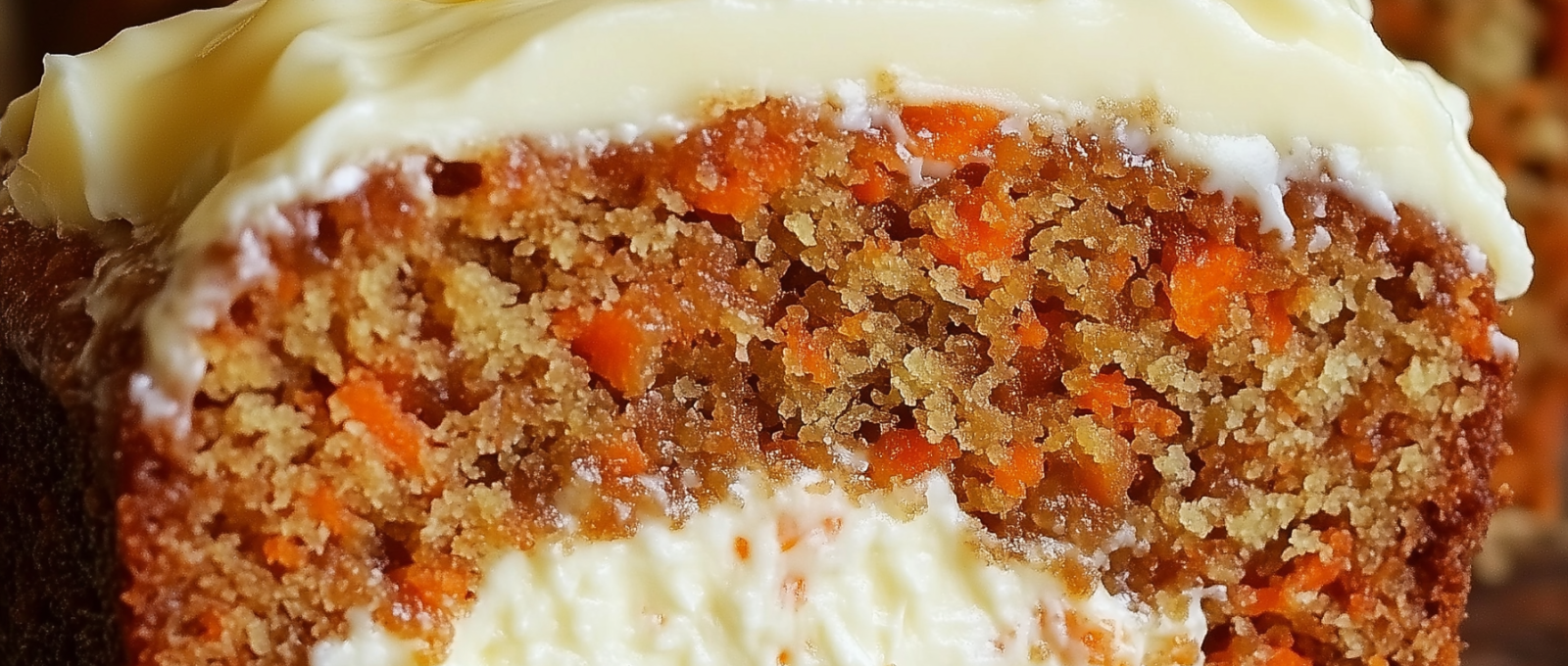 Cream Cheese Filled Carrot Cake Loaf 1