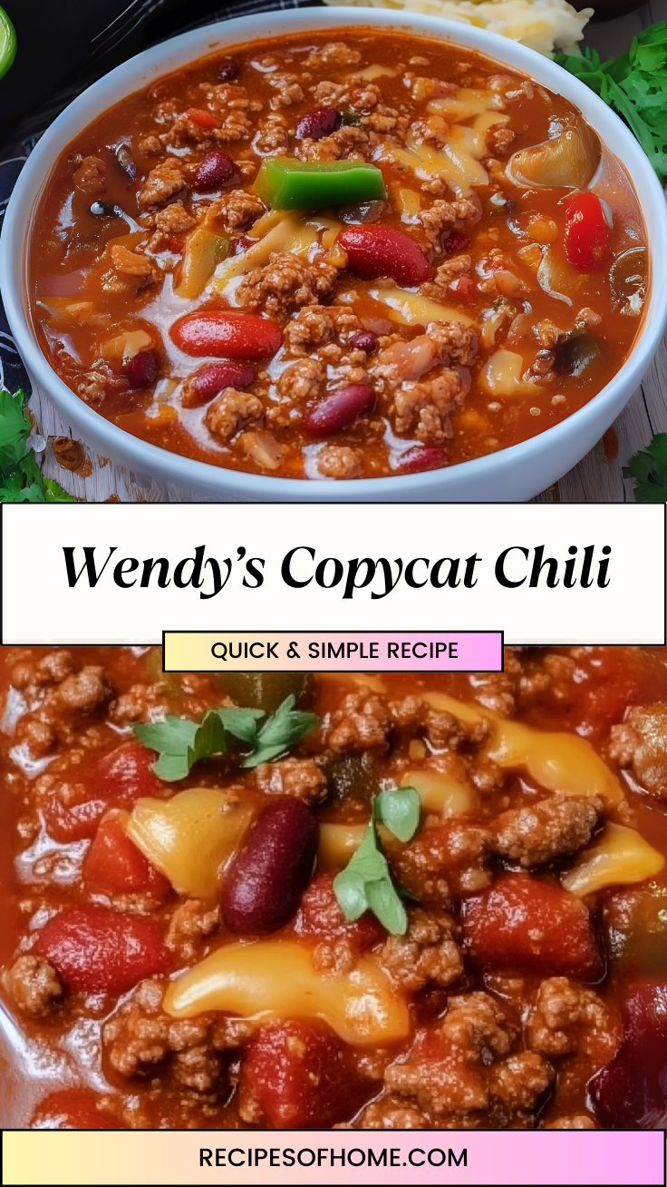 Wendys Copycat Chili 3 Wendys Copycat Chili 3