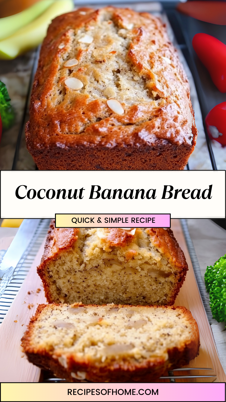 Coconut Banana Bread 3