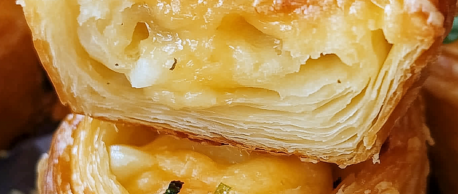 Cheesy Garlic Cruffin 2