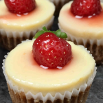 Easy Mini Cheesecakes 1