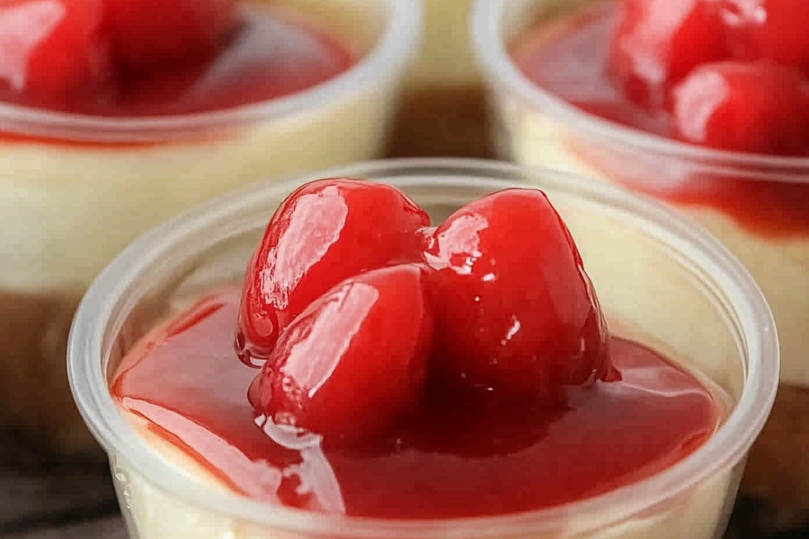 Easy Cheesecake Cups 1