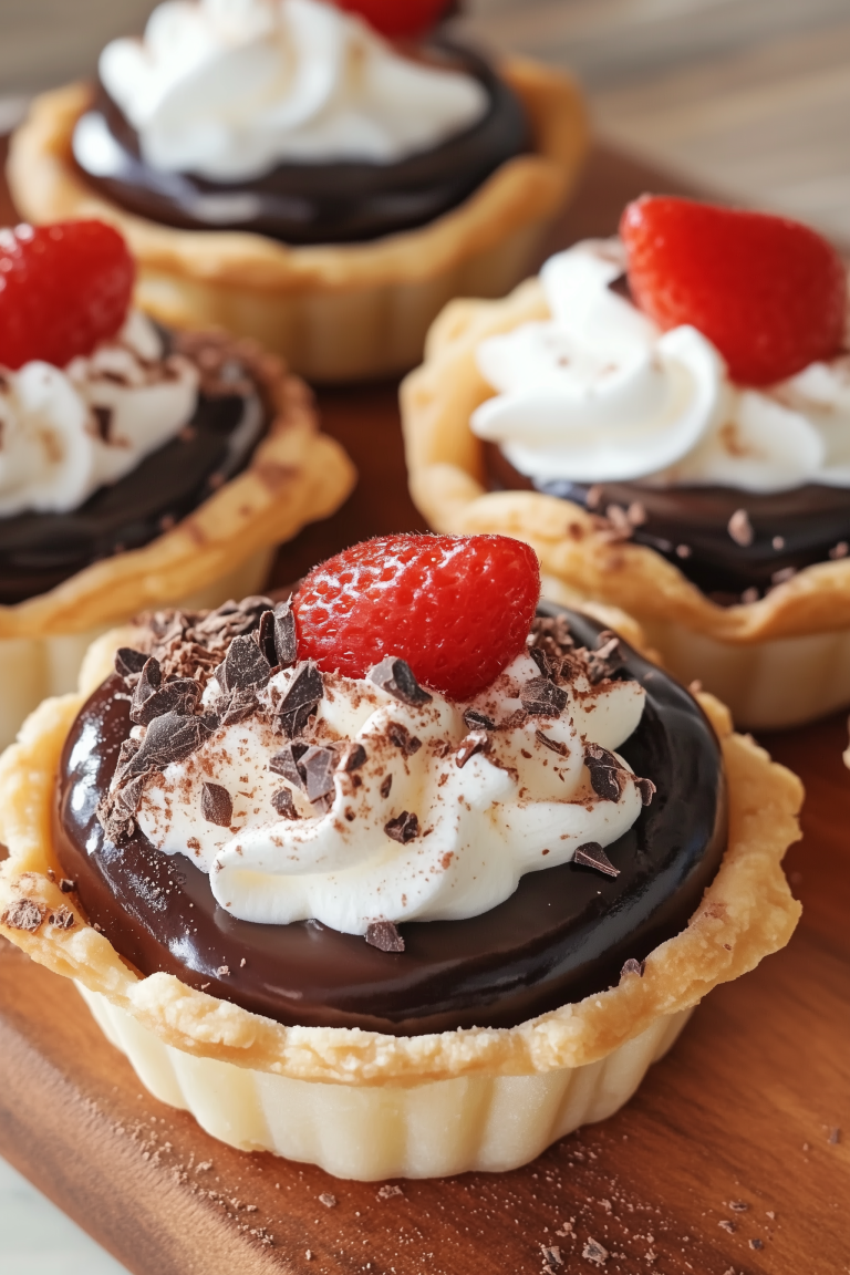 Mini Chocolate Tarts 2