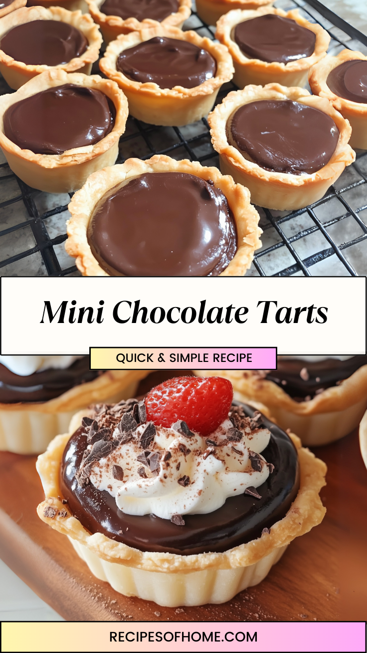 Mini Chocolate Tarts 3