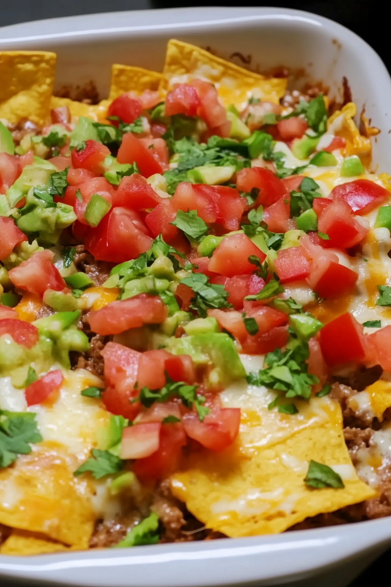 Walking Taco Casserole 1