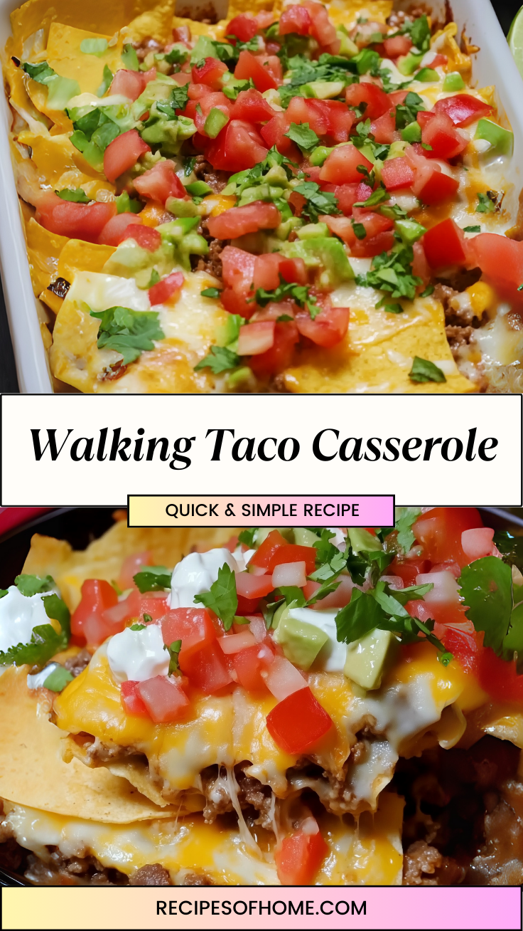 Walking Taco Casserole 3 Walking Taco Casserole 3