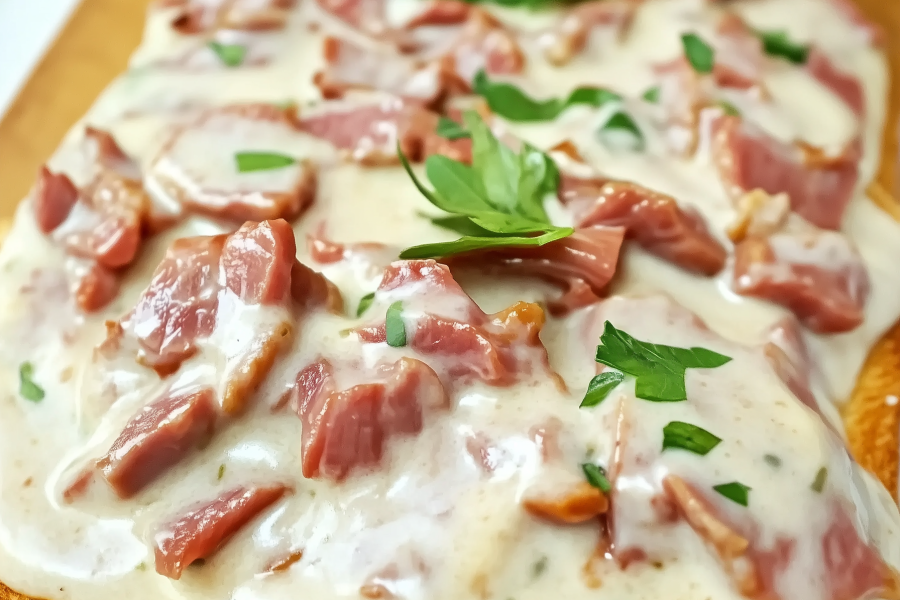 Creamed Chipped Beef on Toast 1