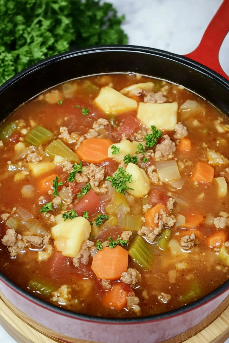 Vegetable Beef Soup 1