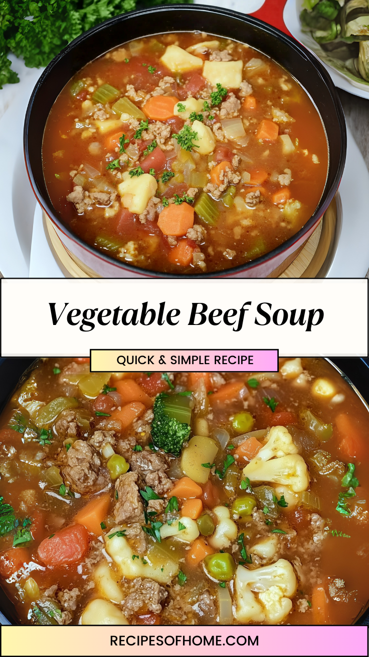 Vegetable Beef Soup 3