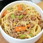 Ground Beef Lo Mein 1