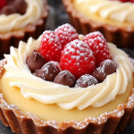 White Chocolate Mousse Tartlets 1