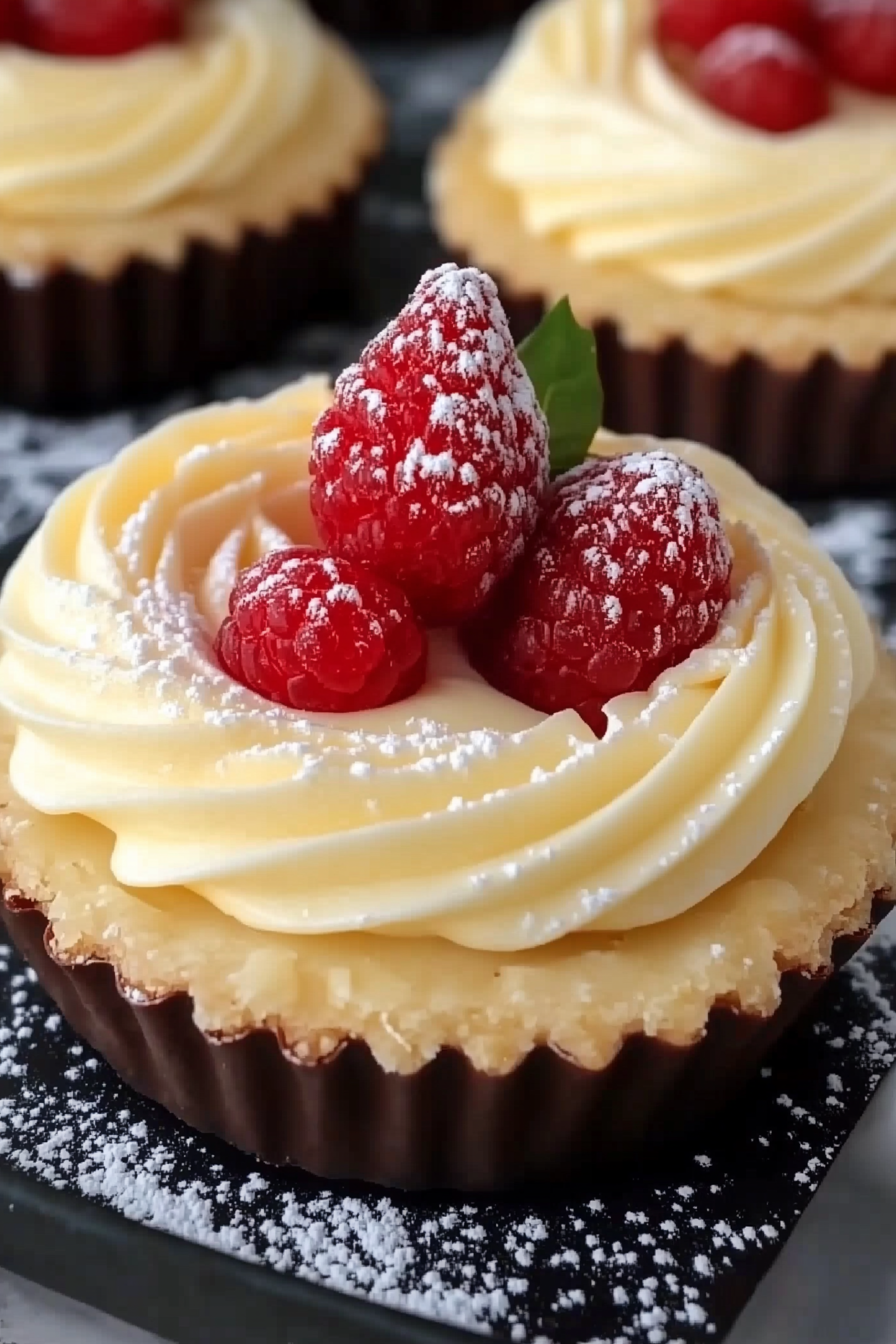 White Chocolate Mousse Tartlets 2 scaled