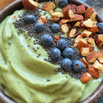 Ocean Smoothie Bowl with Blue Spirulina 1