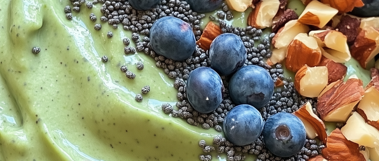 Ocean Smoothie Bowl with Blue Spirulina 1