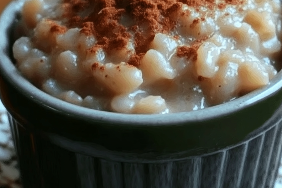 OLD FASHIONED RICE PUDDING 1