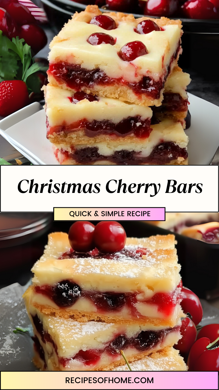 Christmas Cherry Bars 3