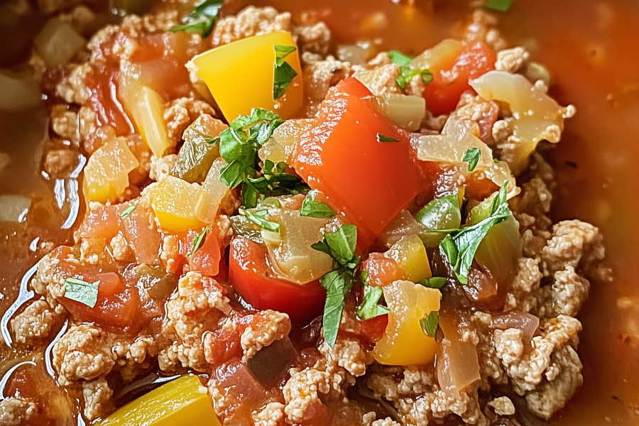 Stuffed Pepper Soup 1