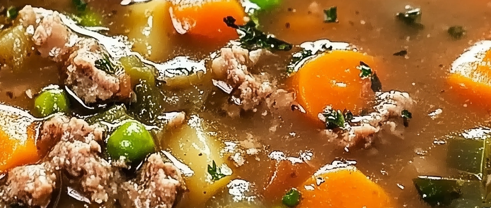 Ground Beef Vegetable Soup 1
