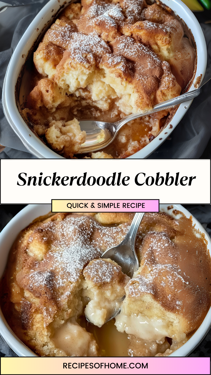 Snickerdoodle Cobbler 3