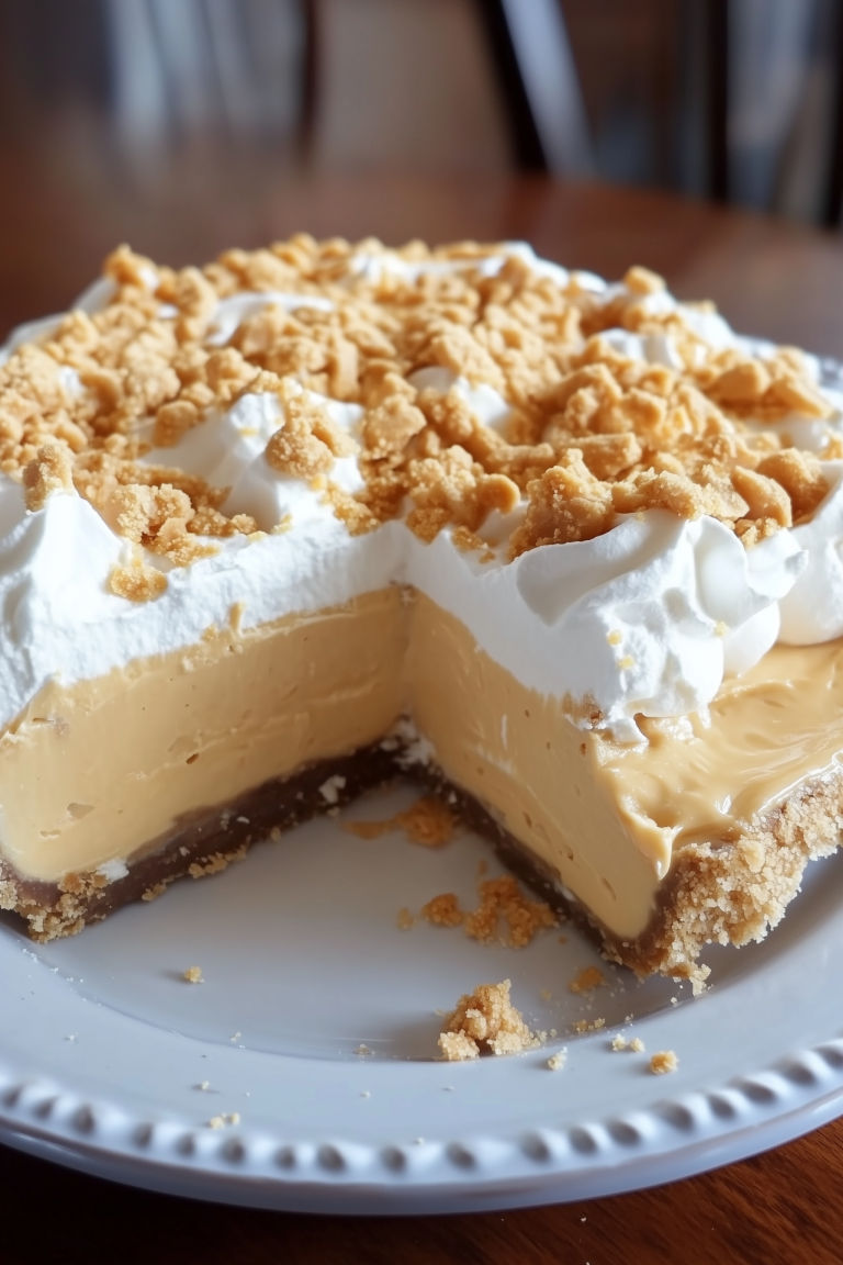 Amish Peanut Butter Cream Pie 1