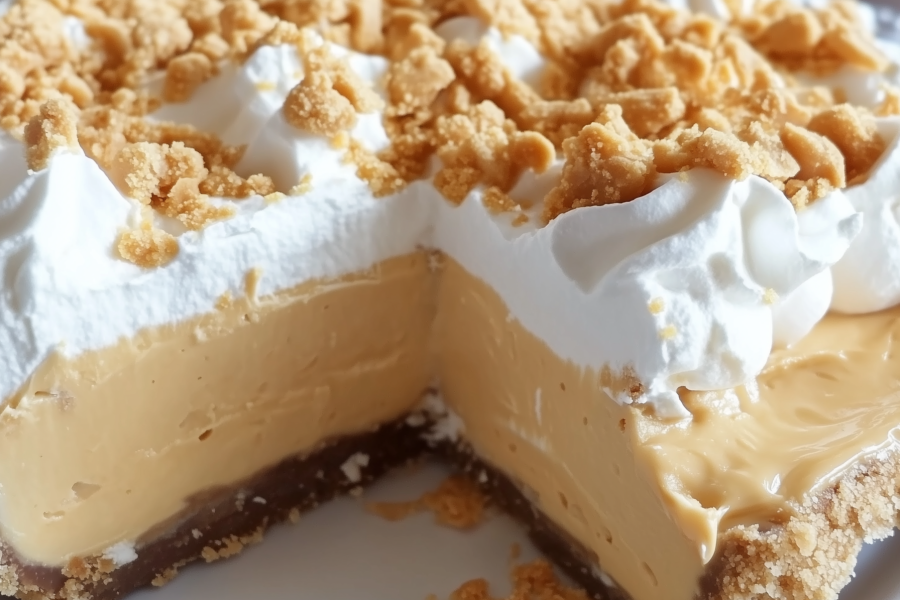 Amish Peanut Butter Cream Pie 1
