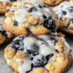 Blueberry Muffin Cookies with Streusel Topping 1