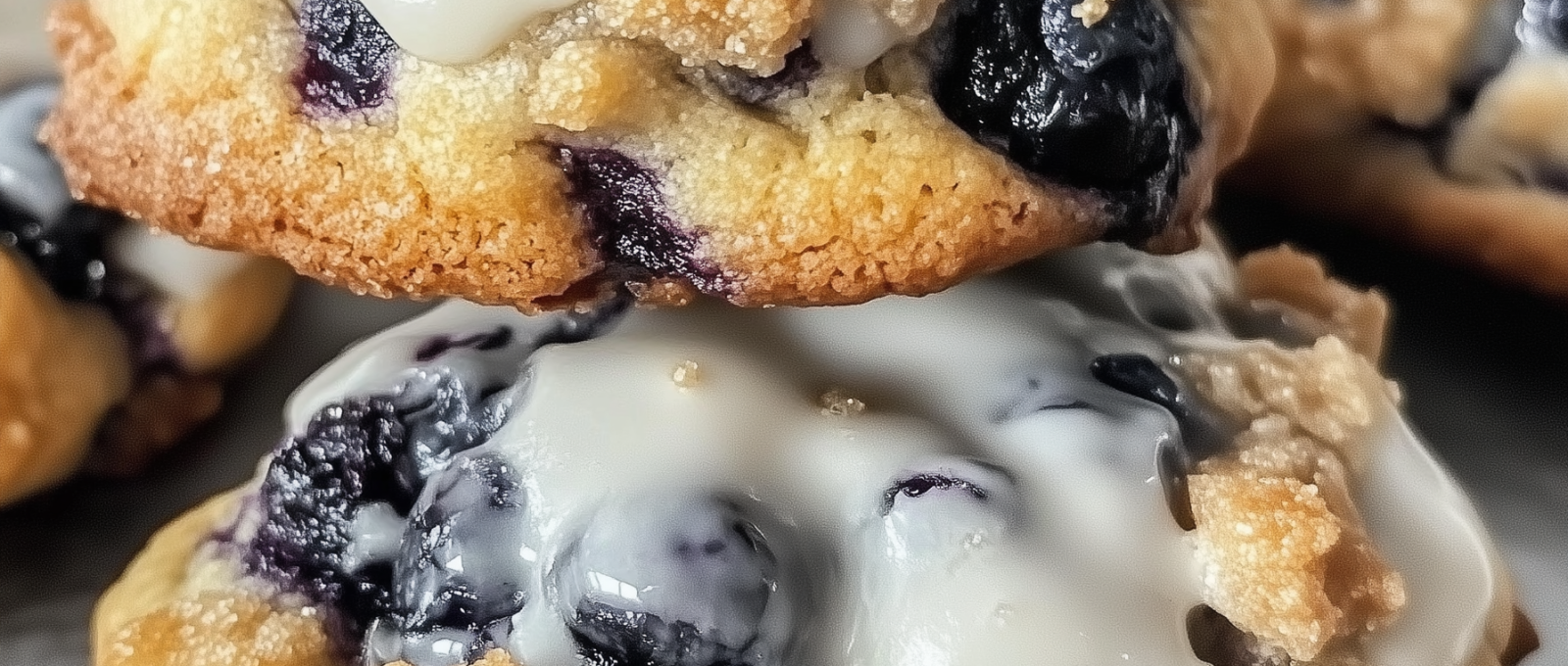 Blueberry Muffin Cookies with Streusel Topping 1