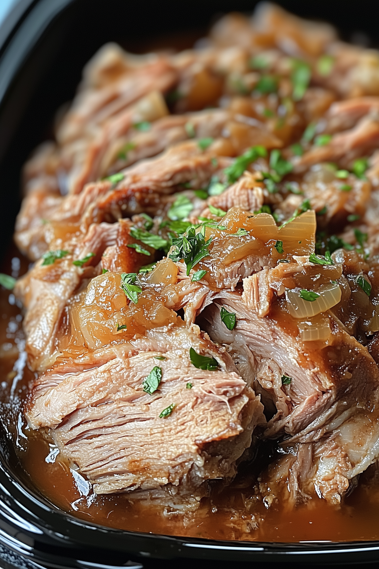 3 Ingredient Slow Cooker Kalua Pig 1