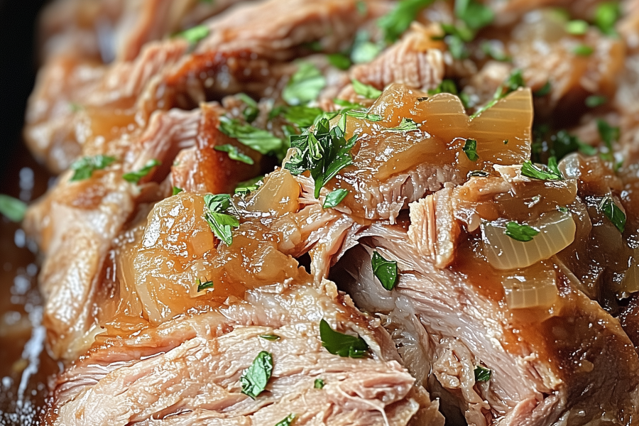 3 Ingredient Slow Cooker Kalua Pig 1