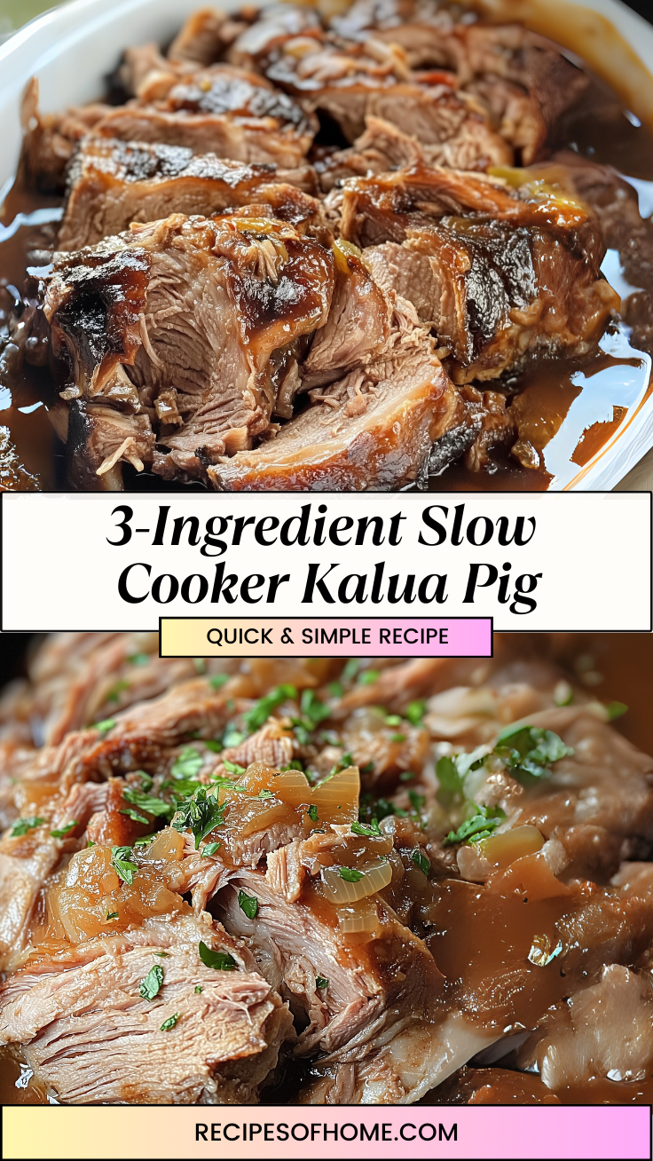 3 Ingredient Slow Cooker Kalua Pig 3