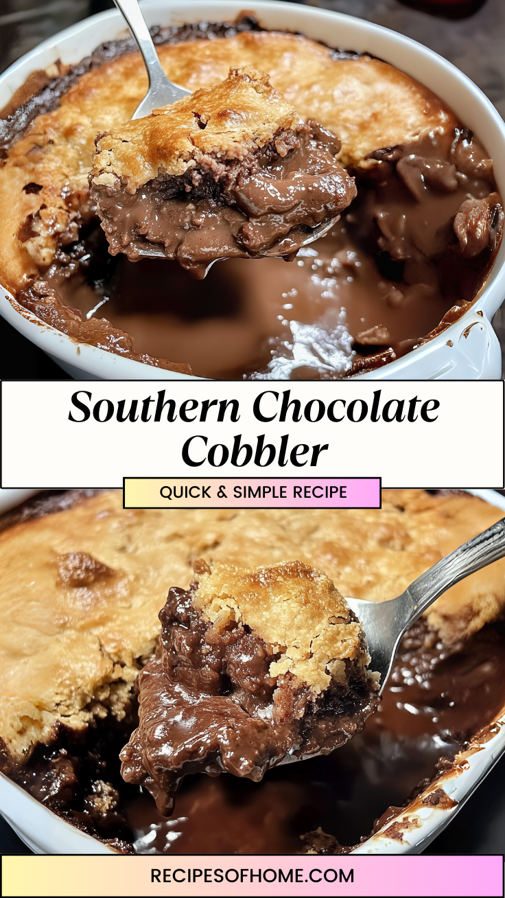Southern Chocolate Cobbler 3