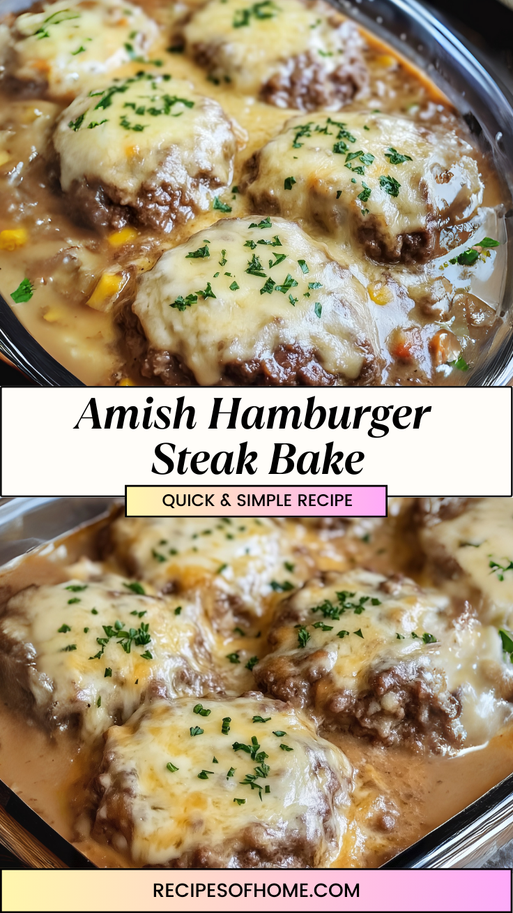 Amish Hamburger Steak Bake 3