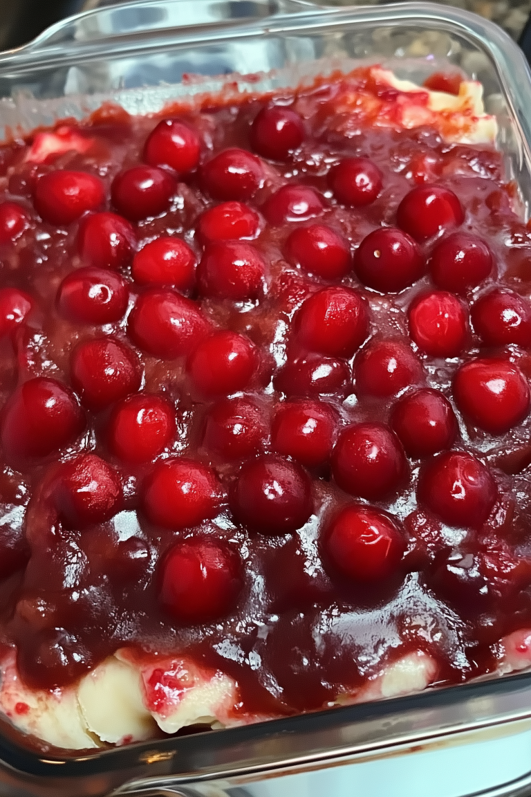 Grandmas Cherry Delight Dessert 1