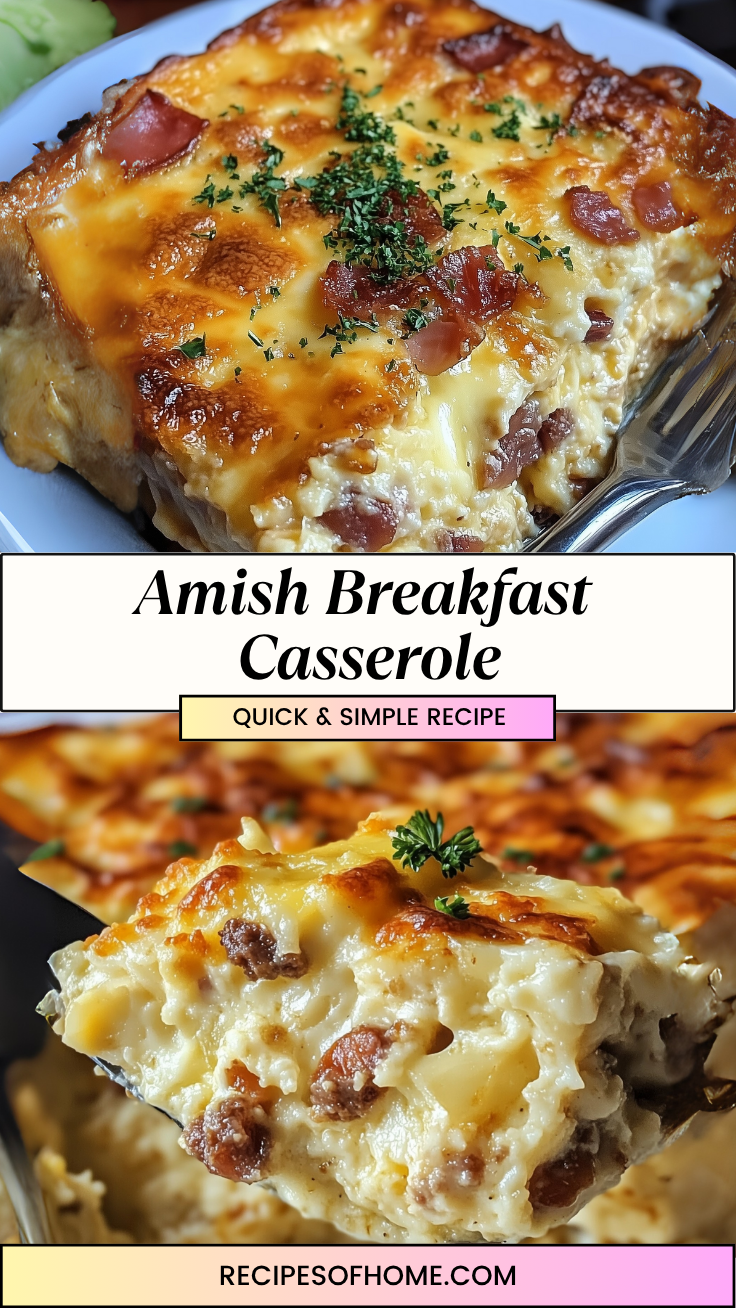 Amish Breakfast Casserole 3