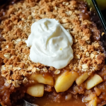 Old Fashioned Apple Crisp 1