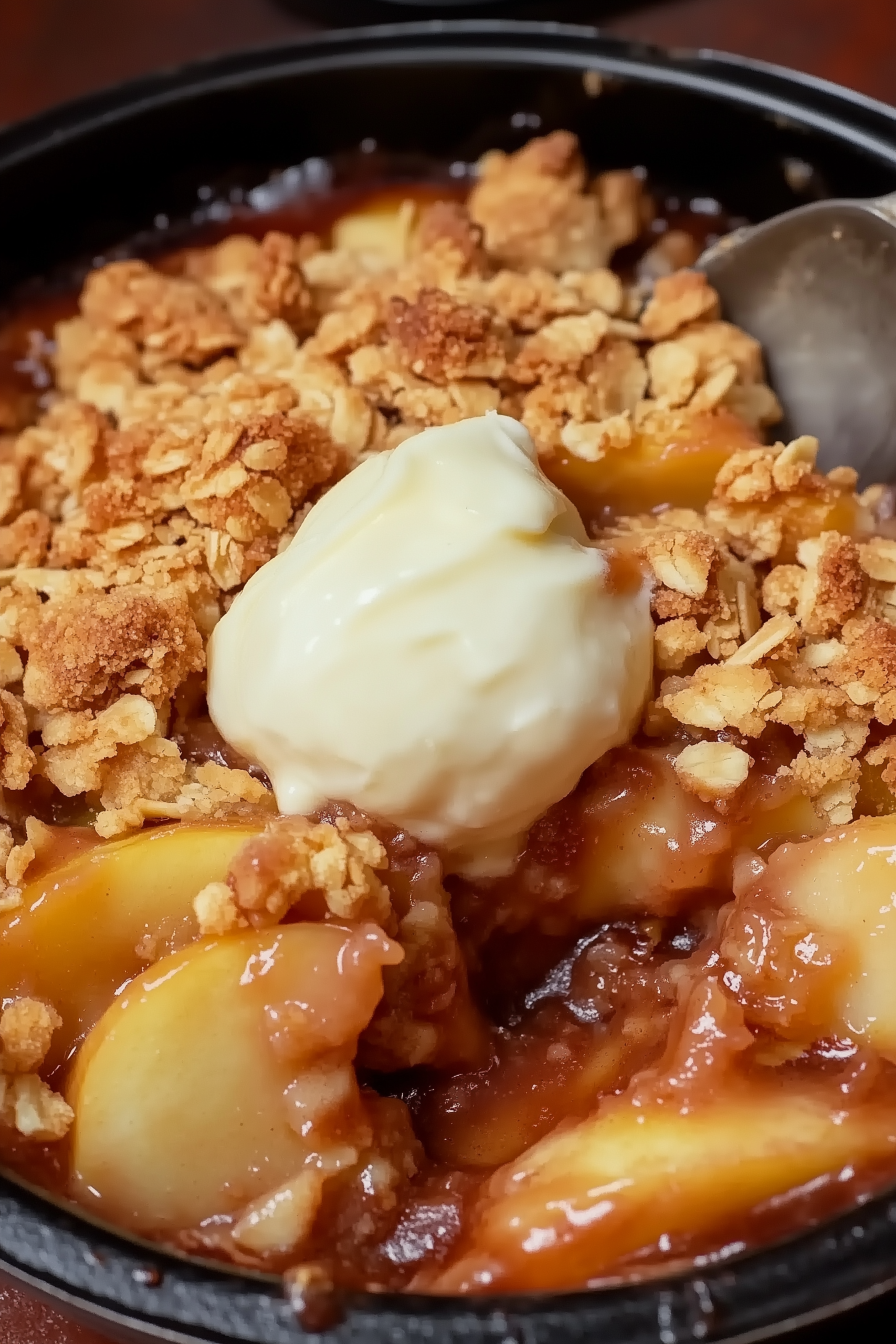 Old Fashioned Apple Crisp 2 scaled