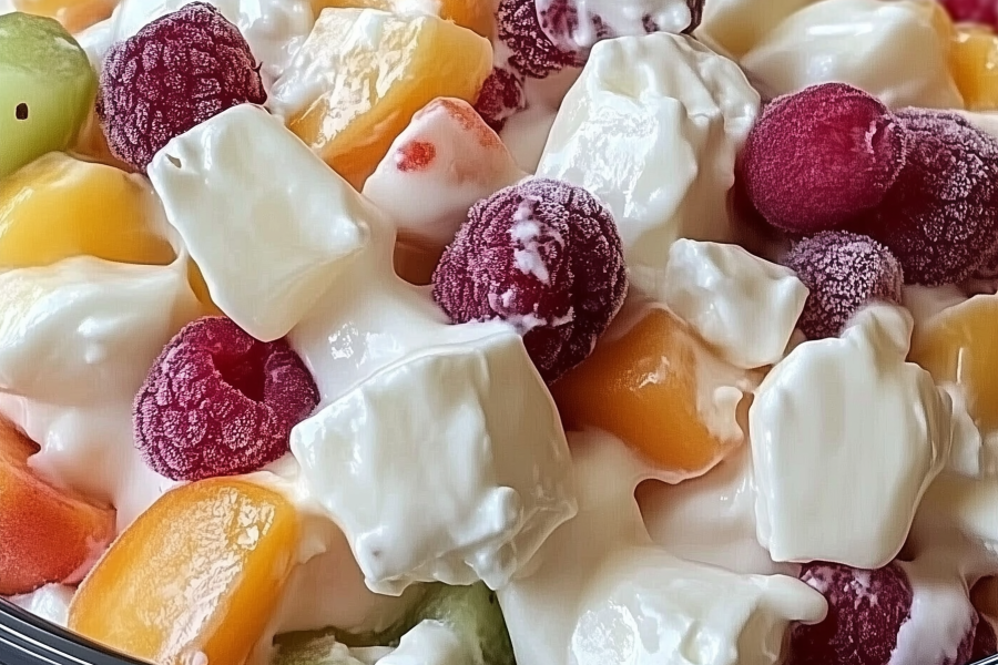 Quick Easy Frozen Fruit Salad 1