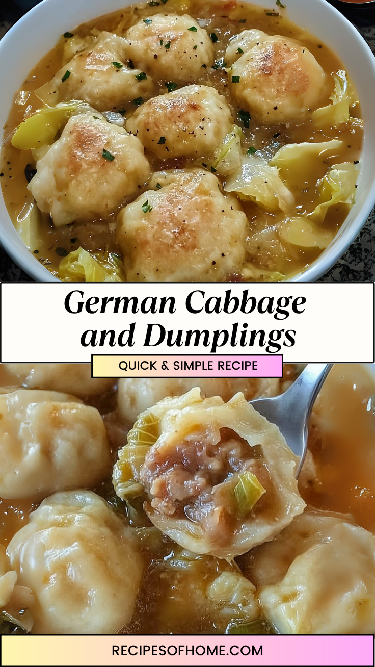 German Cabbage and Dumplings 3
