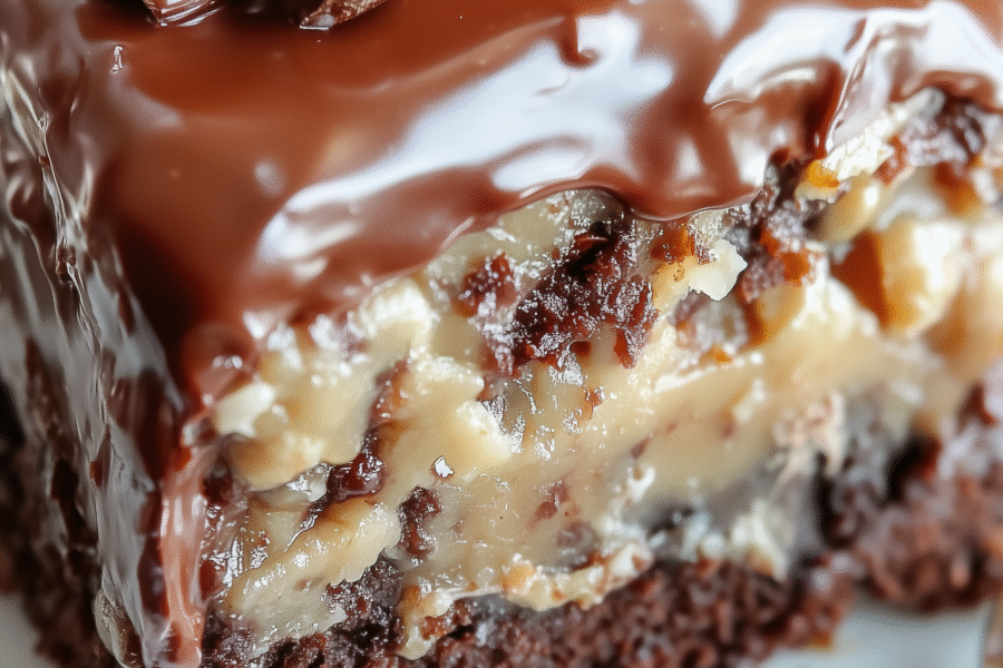 Chocolate Turtle Cake 1