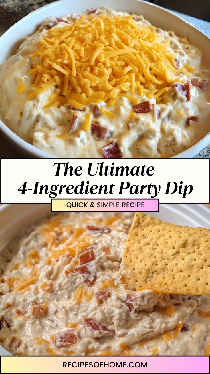 The Ultimate 4 Ingredient Party Dip 3
