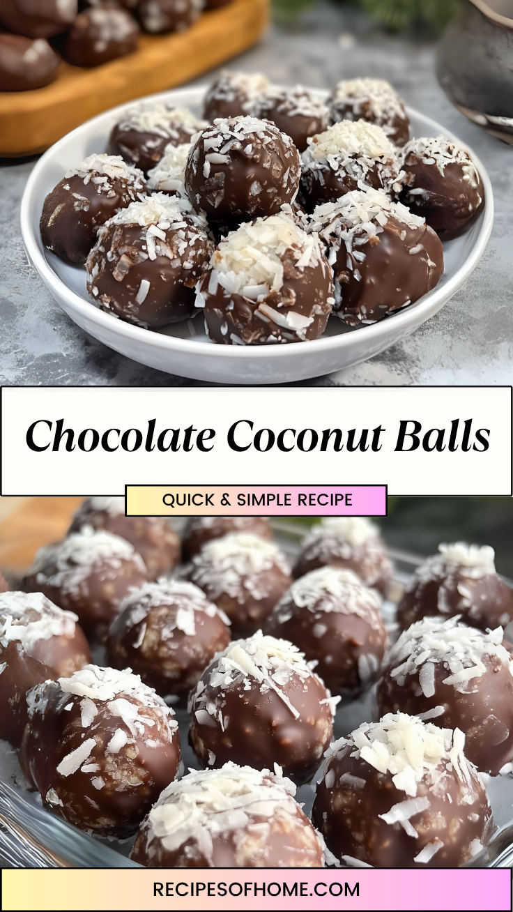 Chocolate Coconut Balls 3