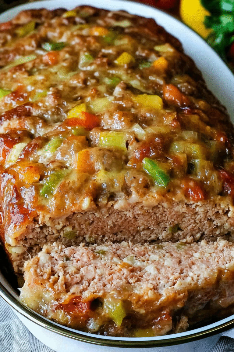 Turkey Stuffing Meatloaf 1
