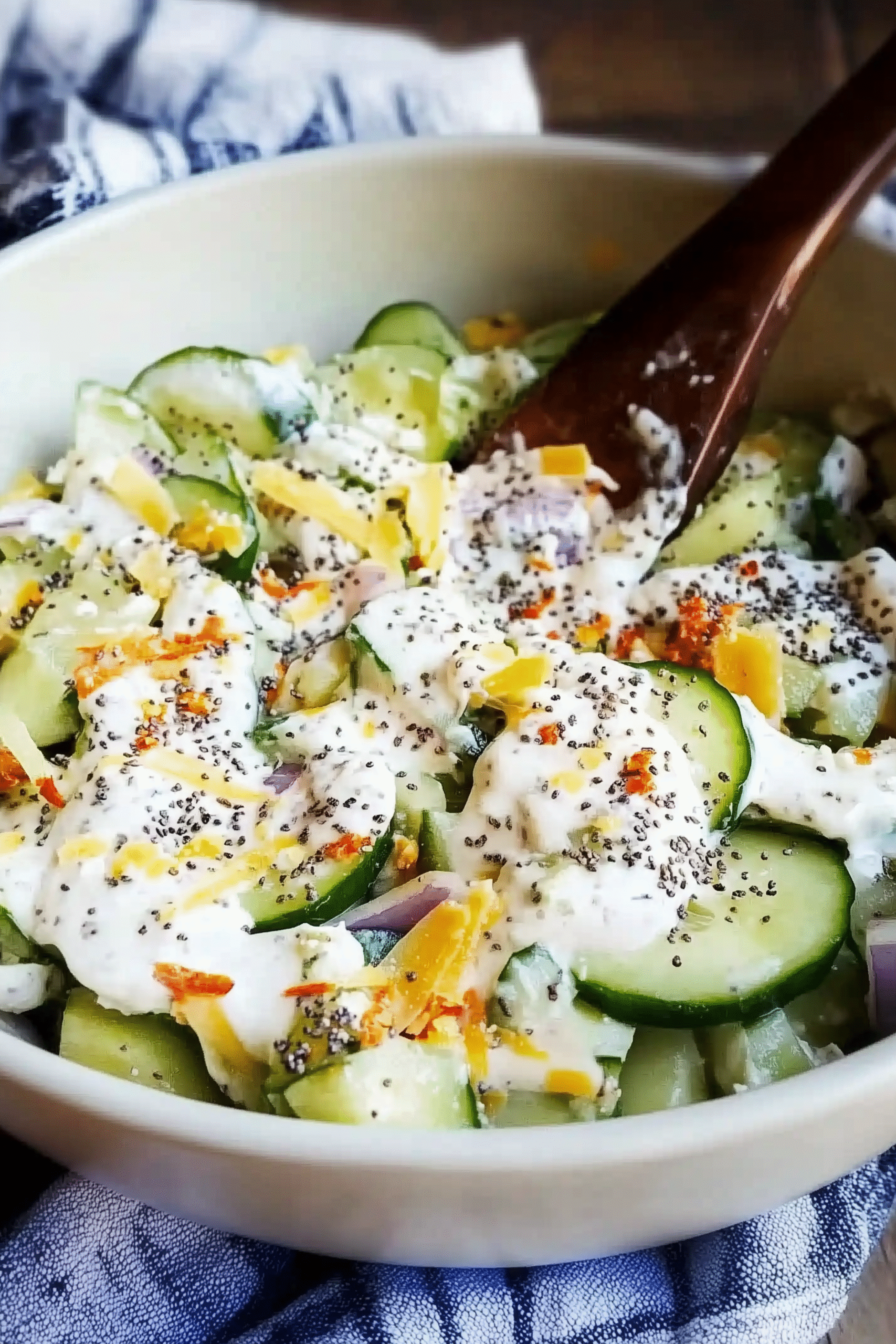Cucumber Everything Bagel Salad 2 scaled