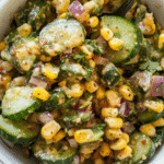 Mexican Cucumber Salad with Sweet Corn 1