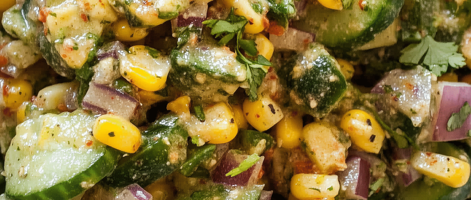 Mexican Cucumber Salad with Sweet Corn 1