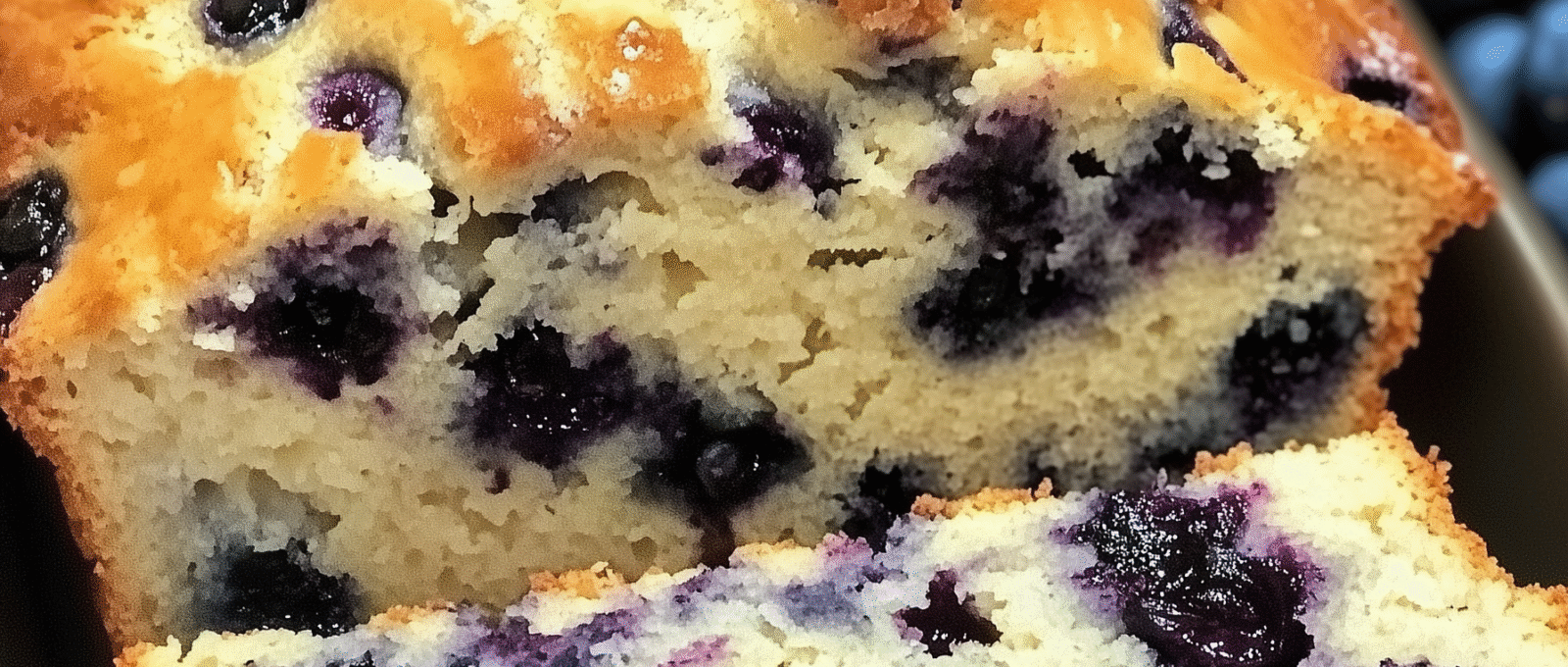 Blueberry Cream Cheese Bread 1