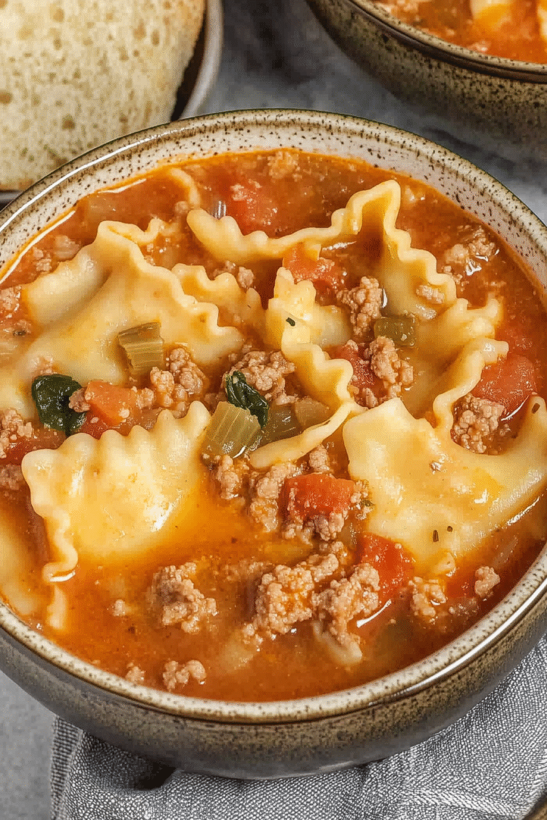 Gluten Free Lasagna Soup Dairy Free 1