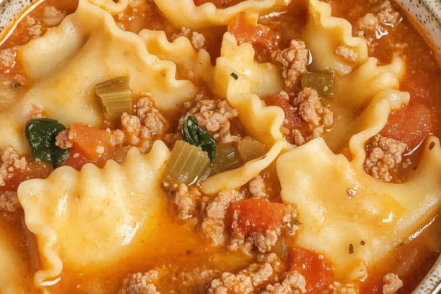 Gluten Free Lasagna Soup Dairy Free 1